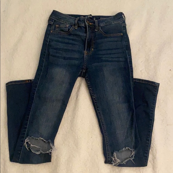 hollister jeans size 00